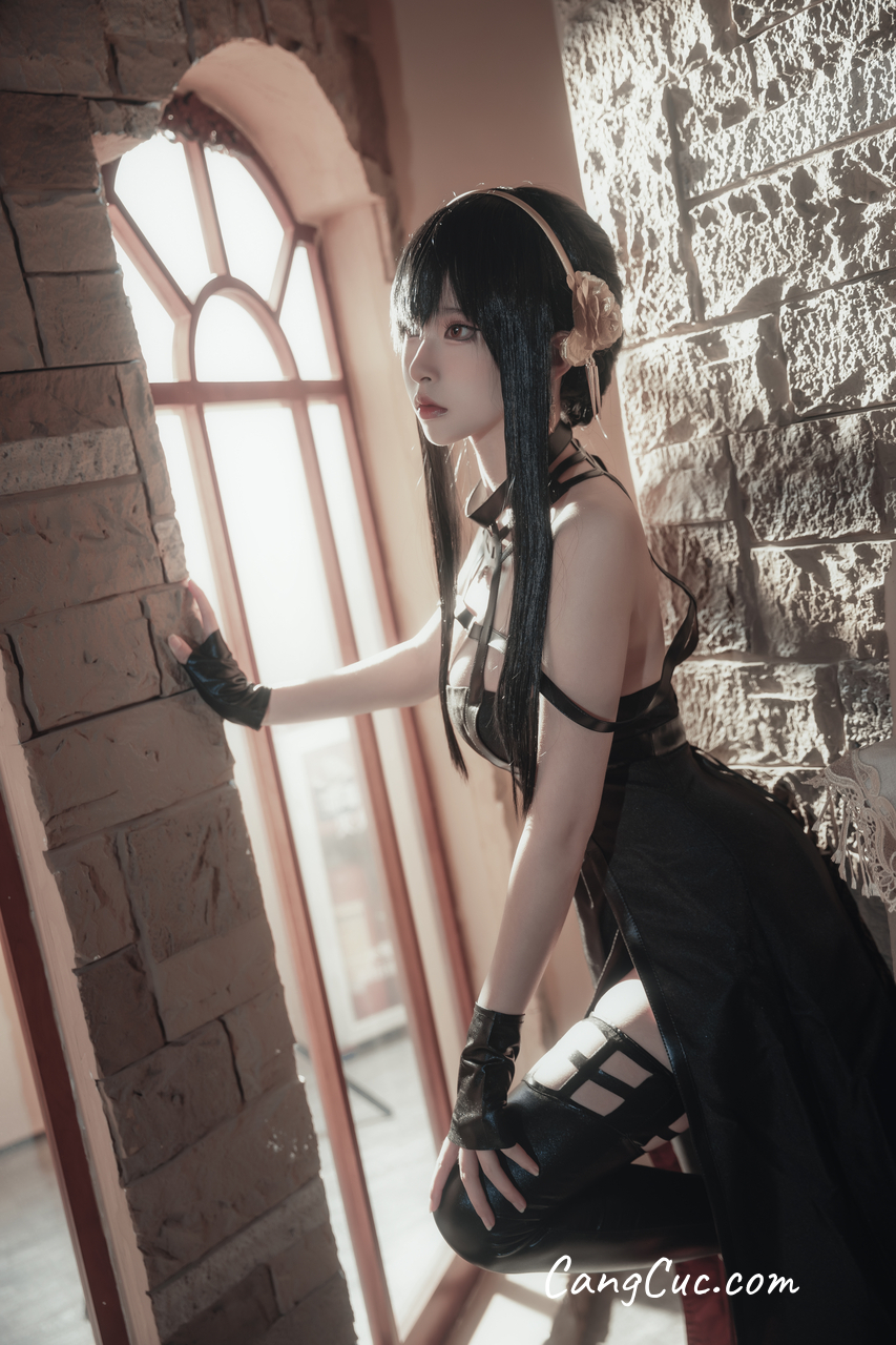 Coser@清水由乃 - 间谍过家家 约尔·福杰 战斗服